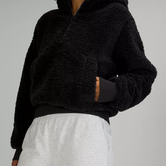 SOLD - lululemon Textured Fleece Half-Zip - NWT - Picture 3 of 5